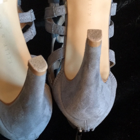 Kelly & Kate laser cut sandals size 8.5 39 euro - Picture 6 of 8